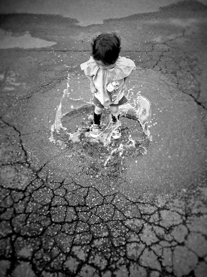 『水たまり』　　撮影：M.Kobayashi